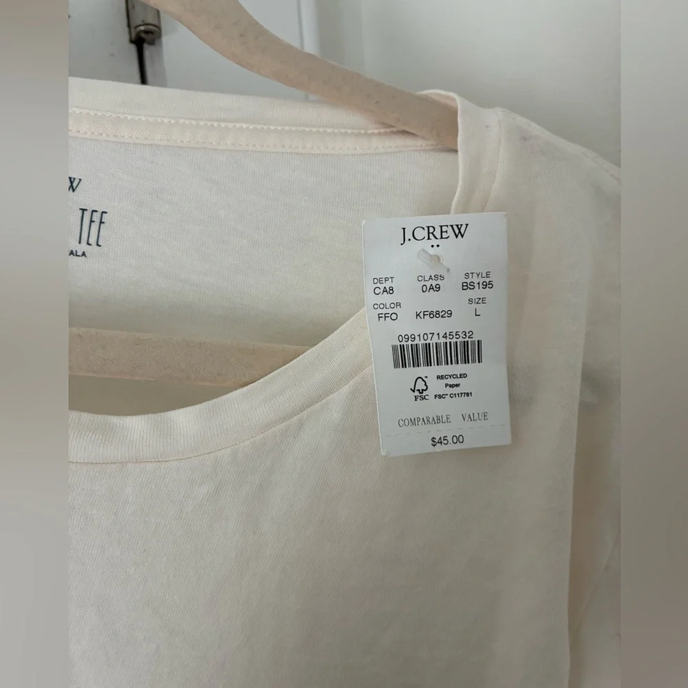 NEW! J. Crew Collector Tee with Botanical Print